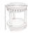 Kolya Whtie Washed Round Coastal End Table