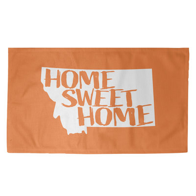 Tapis de zone orange montana home