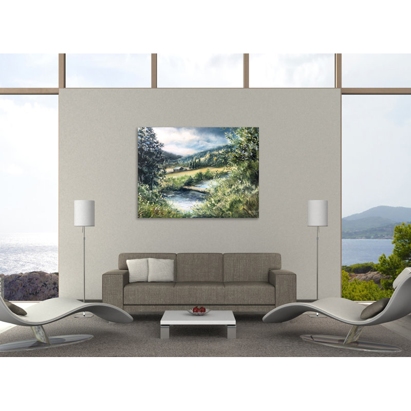 Dolores Ranch - reproduction sur toile tendue, H 15 po x l 20 po x P 1,5 po