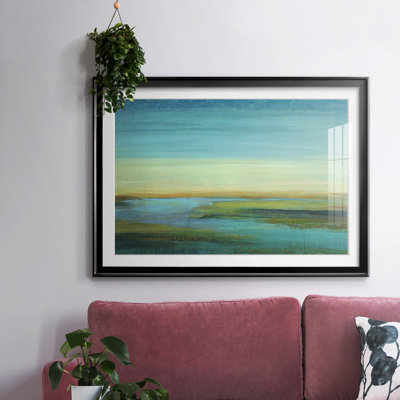 The Flow, impression sur papier encadrée