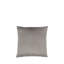 Aeiden Grey Square Throw Pillow Cover