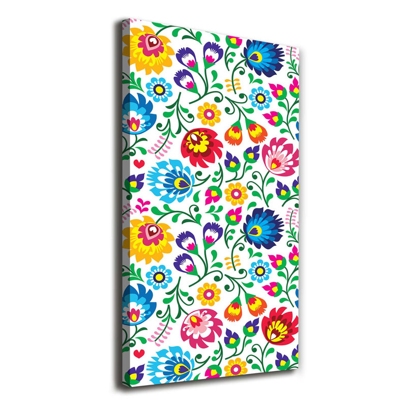 Ethnic - Wrapped Canvas Print
