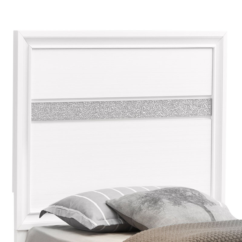 Madrid TWIN BED, White
