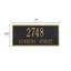 Hartford 2-Line Wall Address Plaque-423073425-423073429