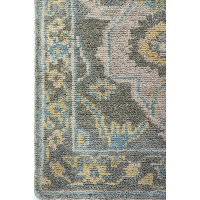 Oushak Oriental Area Rug in Gray