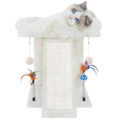 Tour pour chat avec poteau à griffes pour chat d'intérieur