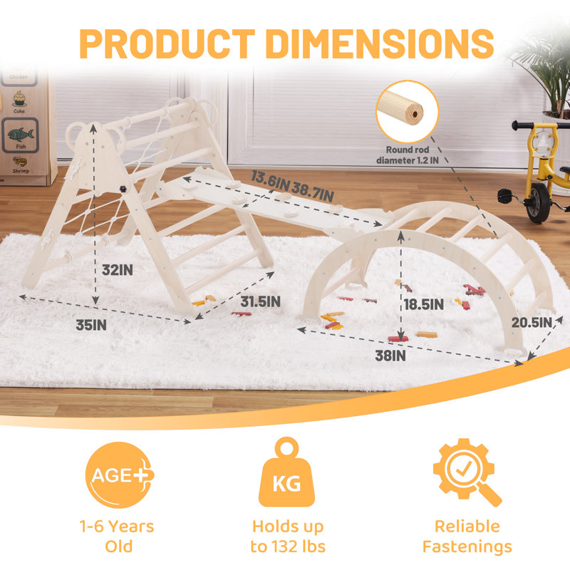 Conpsxc 87'' W Wood Climber