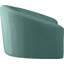 Fauteuil demi-tonneau en velours Alaw-1910994067