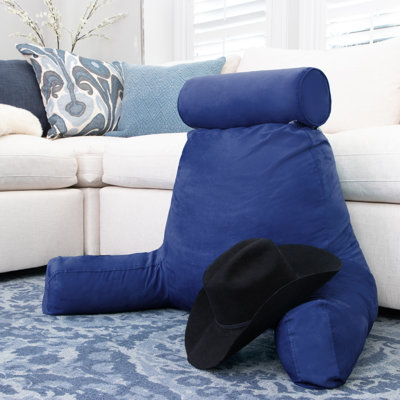 Microsuede Reversible Throw Pillow