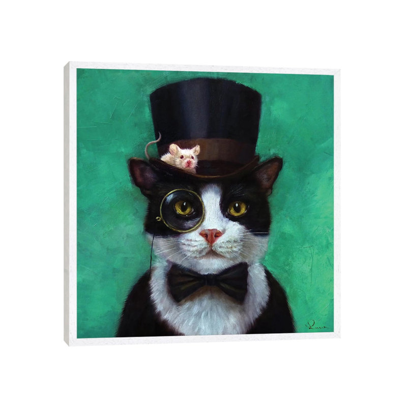 Lucia Heffernan - Print on Canvas, White Framed, 66.04 cm H x 66.04 cm W