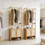 168cm H Clothes Racks with Shelf
