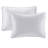 Full/Queen Reversible Quilt In White - Ideal For Summer & Winter 3 With Stitch Pattern Comfortable Pre-Washed Cotton Filling Comes 2 Shams Seasonal Difference Bedding Quilting 3 Piece-120944962-120944966