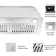 SNDOAS 30" Stainless Steel 600 CFM Convertible Insert Range Hood with Baffle Filter