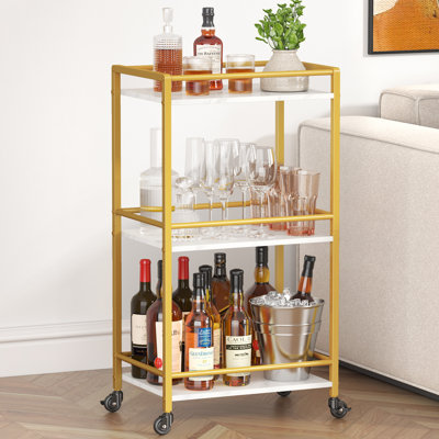 Kamina Metal Bar Cart