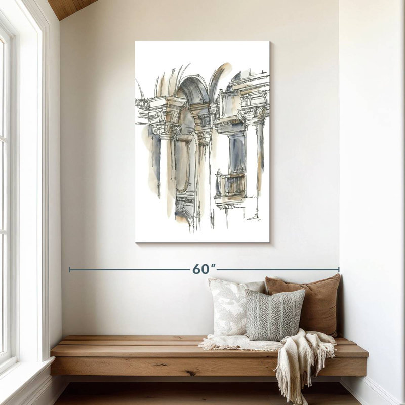 Lilie Plein Air Interior Study I, 45" H x 30" W