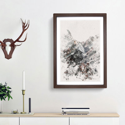 Mountains in San Vigilio Italy - Picture Frame Painting Print