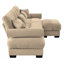 Canapé modulaire surdimensionné super confortable avec repose-pieds mobile, canapé confortable-117244816