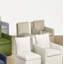 Alayaa Performance Upholstered Armchair with Casters-99840900
