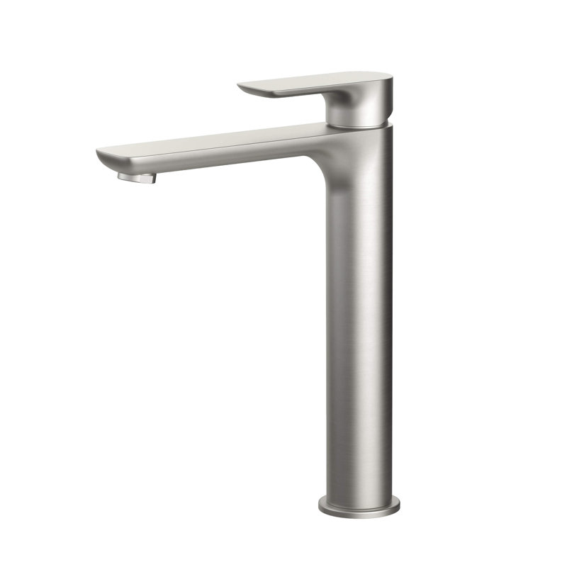 Robinet de lavabo vasque monocommande avec bonde Tender, Nickel brossé