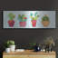 «Southwest Cactus V» par Courtney Prahl, art mural en métal, 48 po x 16 po-1827688871