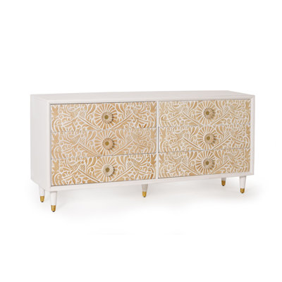 Kalvin 170cm Solid Wood Sideboard