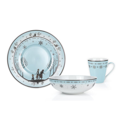 4 Piece Ceramic Dinnerware Set - Service for 4