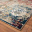 Balthazar Abstract Area Rug in Red/Ivory/Blue/Gold-1201275983