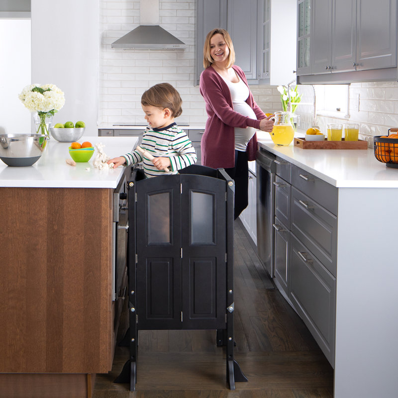 Marchepied pliable pour enfant Martha Stewart, Gris anthracite