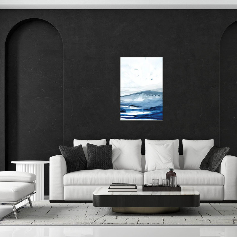 Azure Azure II, impression sur verre acrylique, H 24 po x l 16 po x P 0,25 po