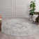 Crete Esmay Performance Gray Medallion Rug