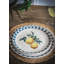 Ensemble de 6 assiettes élégantes en céramique, jaune, 10,2 x 10,2 x 0,8 po | 100% lavable au lave-vaisselle, parfait pour le divertissement et l'utilisation quotidienne | Conception durable, idéale pour les repas modernes