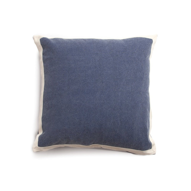 Connor Square Pillow Cover & Insert, Navy