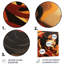 Orange et noire mode femme Diva - Art mural en métal Pop Art-1155422575