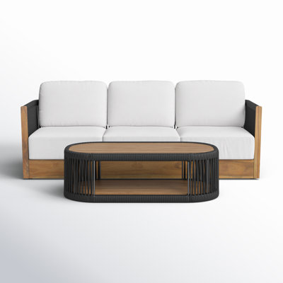 Aniston 3-Person Sunbrella® Patio Seating Group