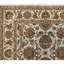 Tapis brun et beige de haute qualité noué à la main