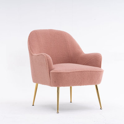 Fauteuil en velours de 26 po Alaiya