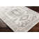 Tapis oriental gris clair Fitz