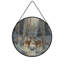 Panneau de vitrail cerf par Winter Stream-879526507
