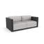 Gatsby 78.5" Wide Outdoor Patio Loveseat with Cushions-1048526772-1048526761