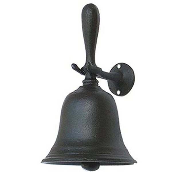 Generic Steel Handbell Call Bell Service Ring Bell Hand Bell Percussion  Inst. With Wooden Handle @ Best Price Online
