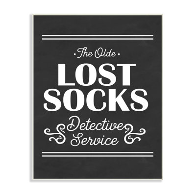 " Olde Lost Socks Detective Service "