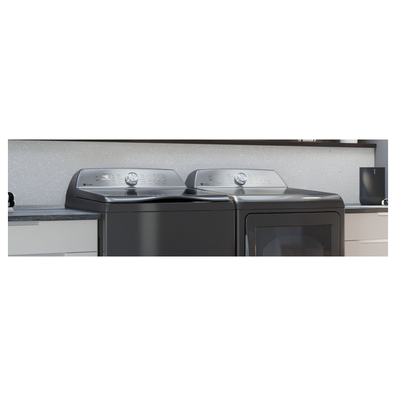 GE Profile™ 5 Cu. Ft. Smart Top Load Washer, Diamond Gray, 5.0 cu ft