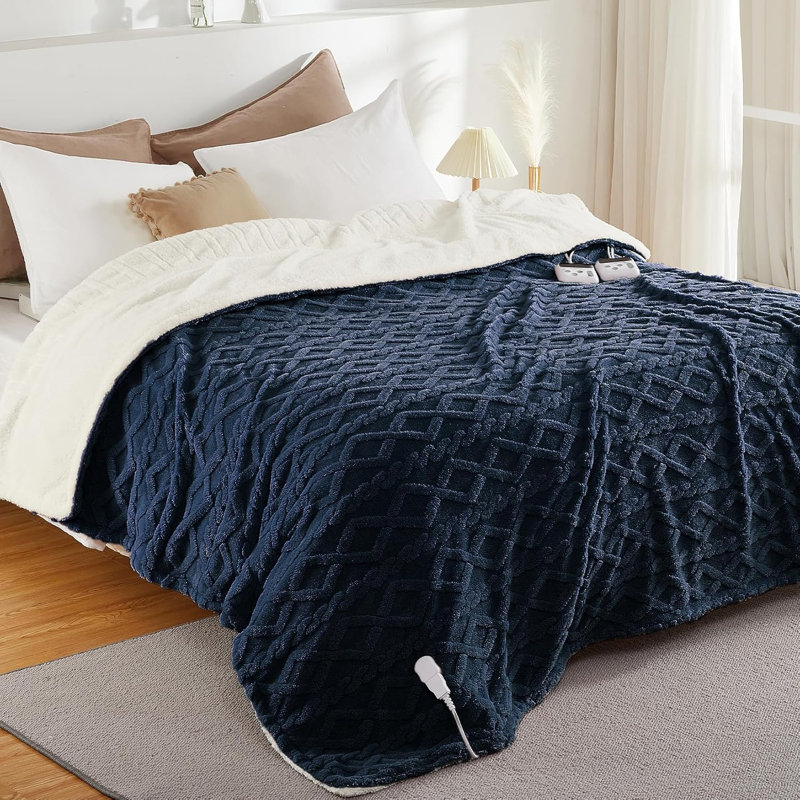Couverture chauffante, L 90 po x L 100 po