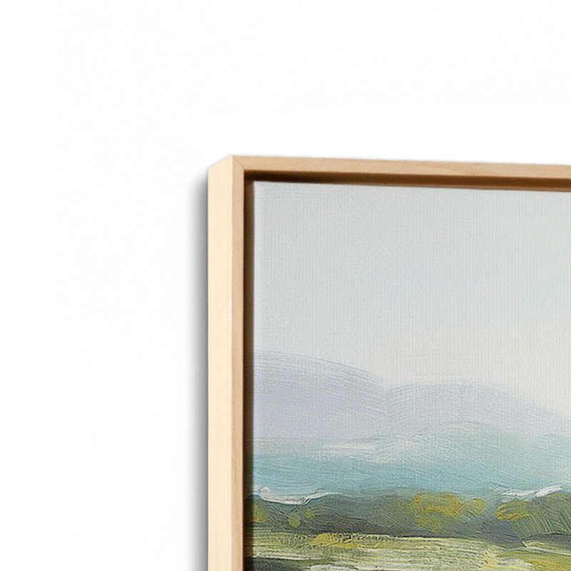 «Loyal Daydreamers», reproduction sur toile, Cadre américain en érable flottant, H 26 po x l 38 po x P 1,75 po