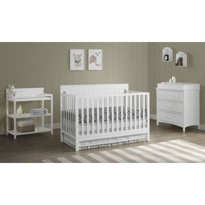 Lit de bébé convertible 4 en 1 Latium