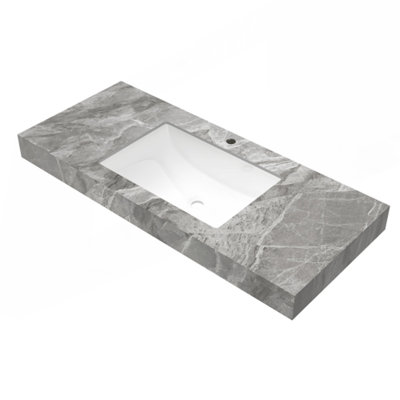 48'' Single Bathroom Vanity Top(Countertop Only, No Cabinet)