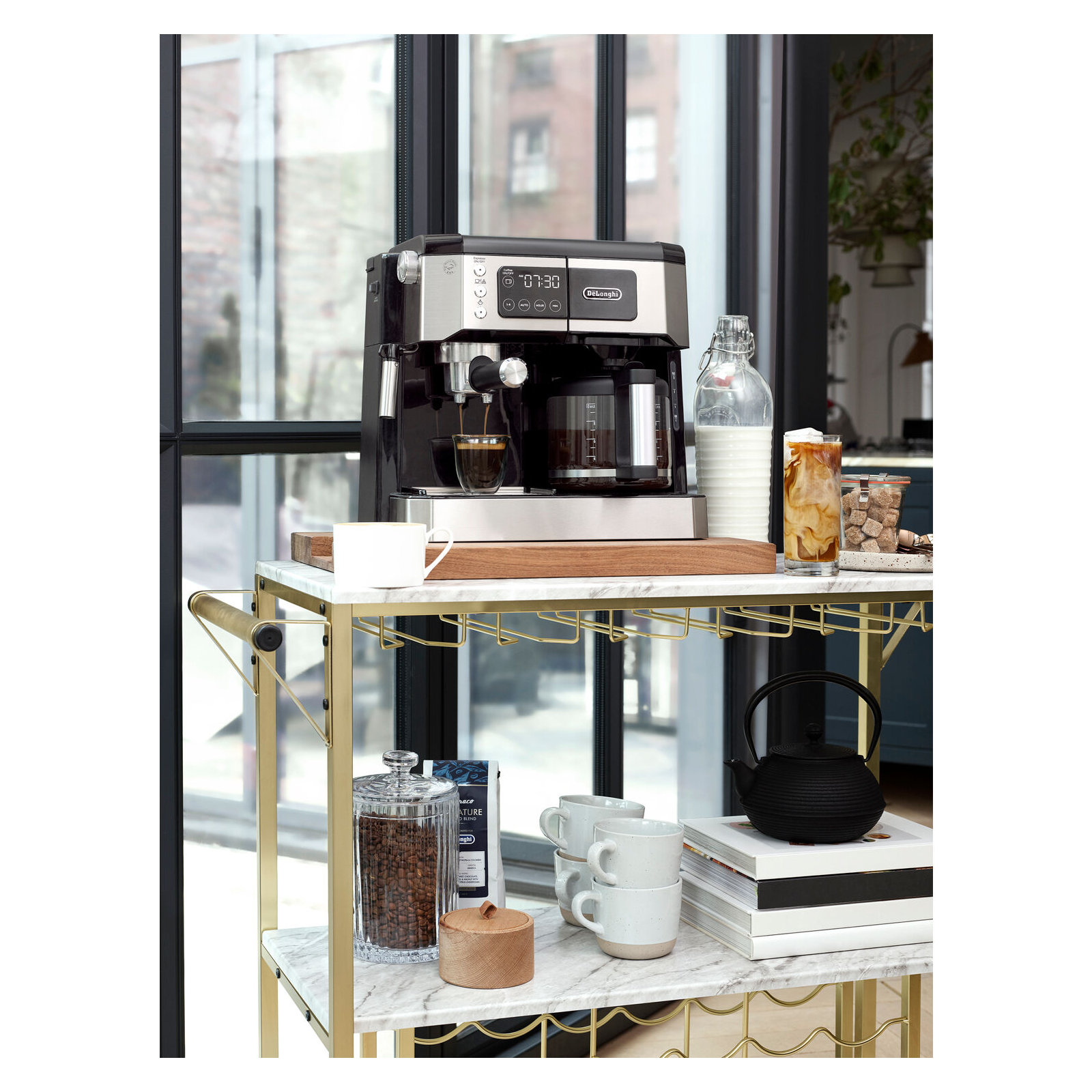  De'Longhi Coffee and Espresso Combo Brewer
