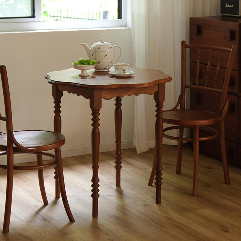 Table de salle à manger Rufous, H 29,53 po x L 29,53 po x l 29,53 po