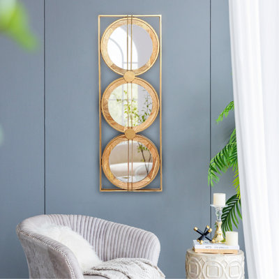 Miroir mural, miroir à cadre rectangulaire pour la maison
