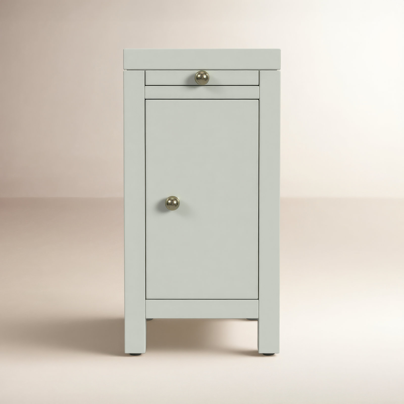 Celine 12" Acacia End Table, Sage Green